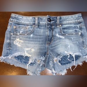 American Eagle shortie shorts